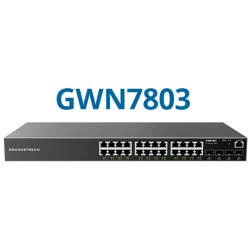 GWN7803 Grandstream Enterprise Layer 2+ Managed Network Switch 24 x GigE 4 x SFP