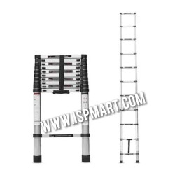 10.5 FT. Aluminum Folding Telescopic Ladder 3.2m for Home & Outdoor