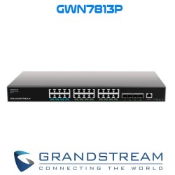 GWN7813P 4x10G PORT Grandstream Enterprise Layer 3 Managed PoE Network Switch 24 x GigE 4 x SFP+