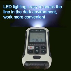 Optical Power Meter With Visual Fault Locator (VFL) & Rj45 Lan Tester 3 in 1